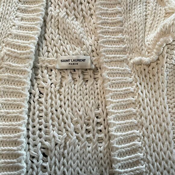 SAINT LAURENT PARIS: Men's Knit Cardigan - S - Picture 5 of 8